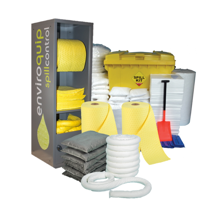 Enviroquip Spill Control supply a range of absorbent materials.